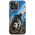 Coque Motocross Sky Blue