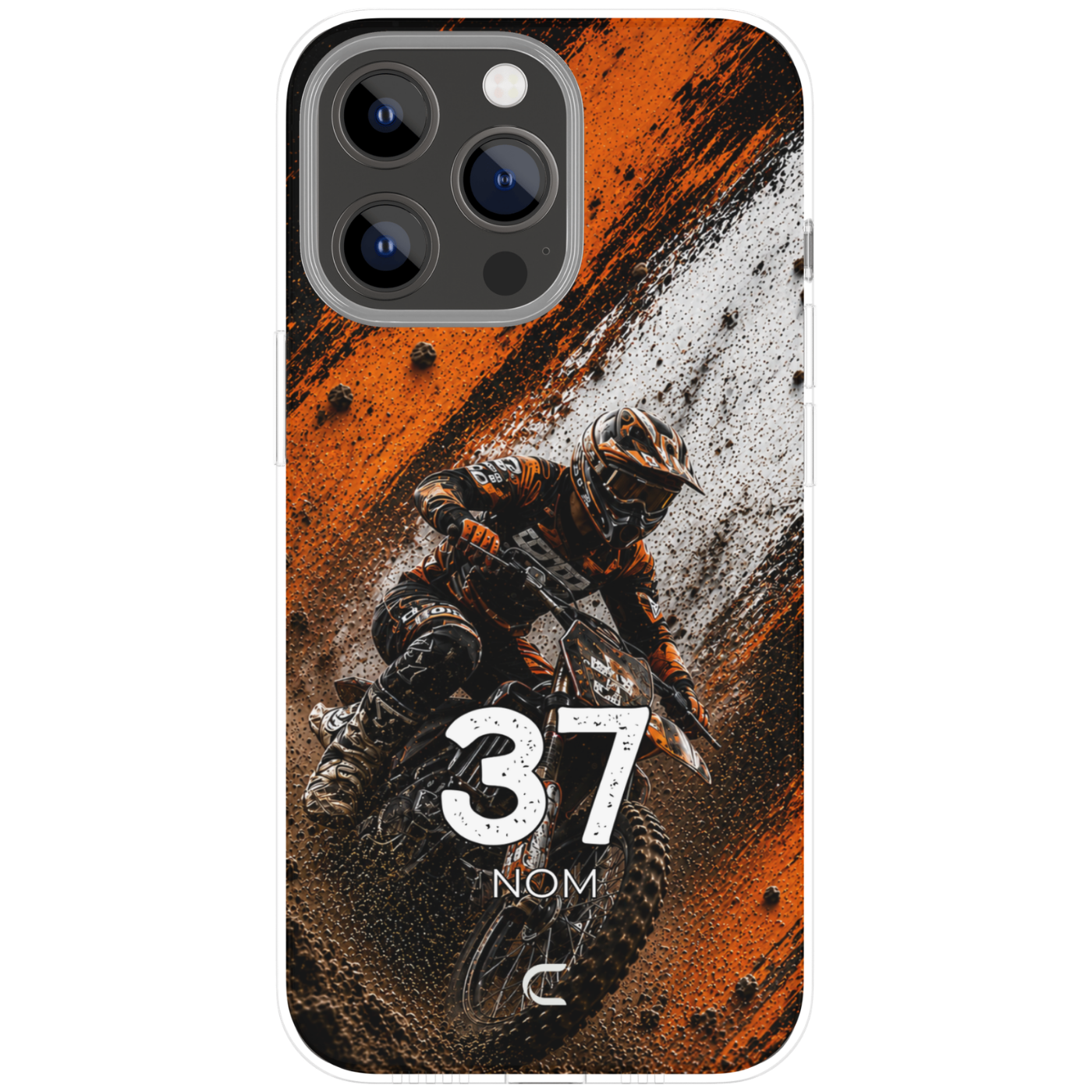 Coque Motocross Factory Orange