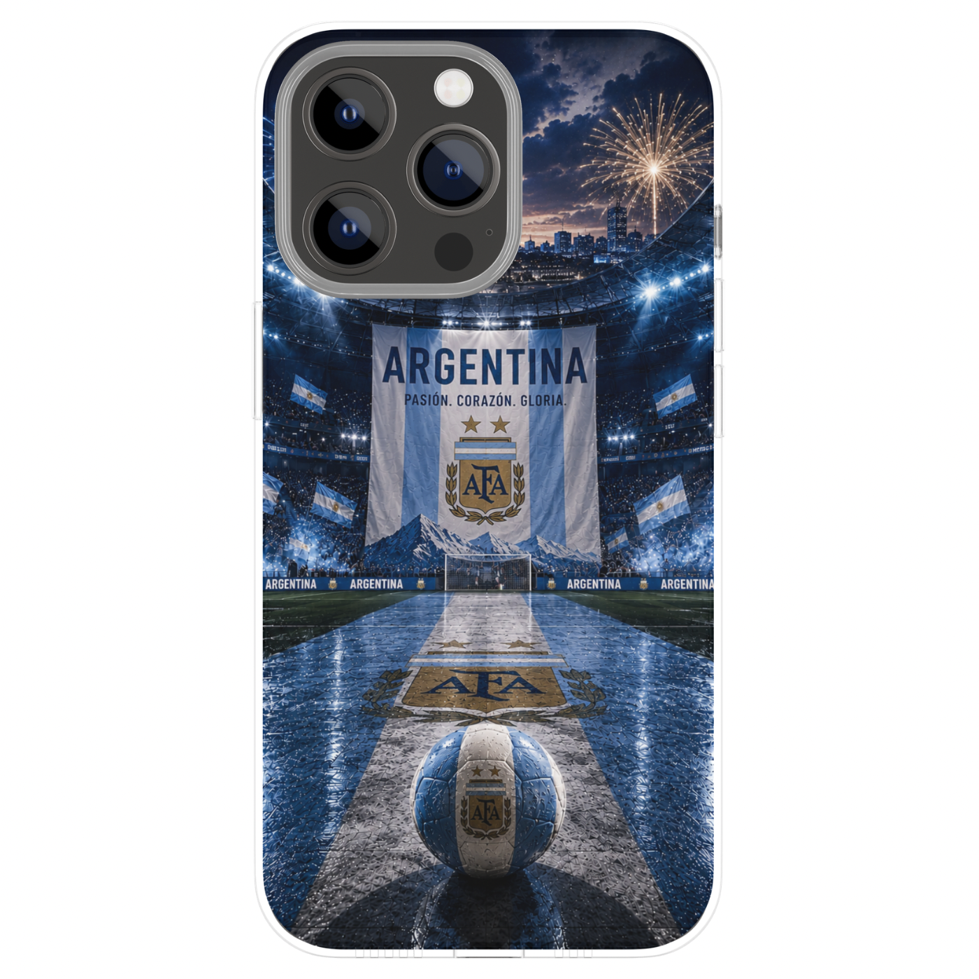 Coque Argentine – Maillot CDM 2026 | Fan Edition