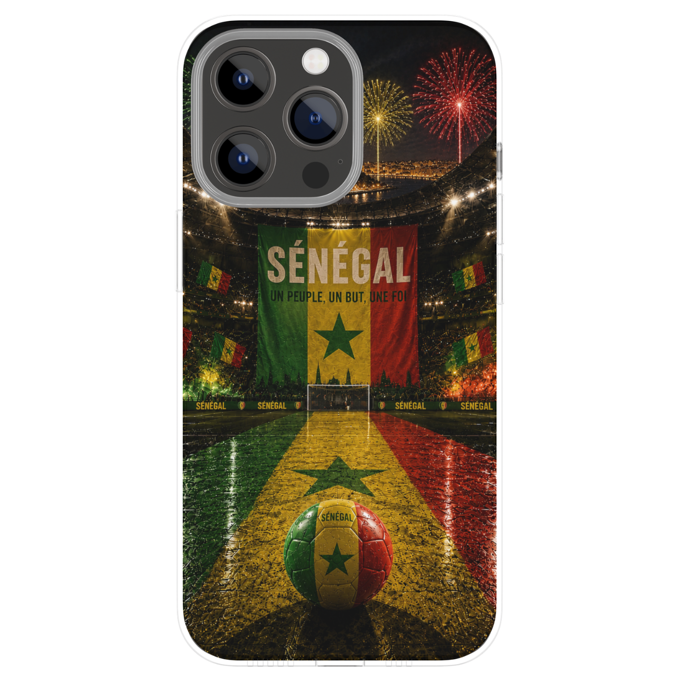 Coque Sénégal – Maillot CDM 2026 | Fan Edition